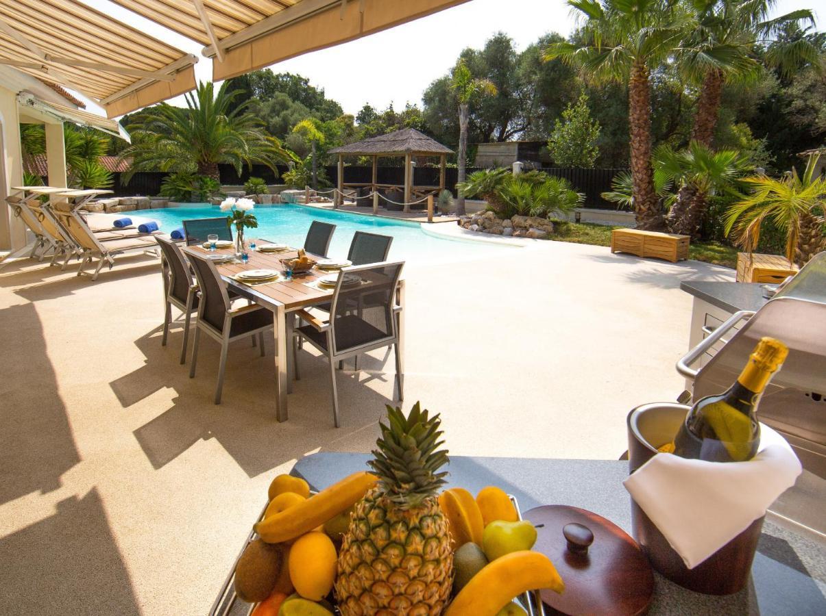 El Paradisio Splendid 5 Stars Villa Atypical In Antibes With Overflowing Swiming Pool Exterior photo